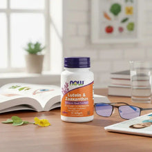 Cargar imagen en el visor de la galería, Luteína y Zeaxantina 25 mg NOW | 250 Cápsulas | Salud Visual

