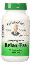 Cargar imagen en el visor de la galería, Dr Christophers Formula Original Relax-eze 100 Unidades
