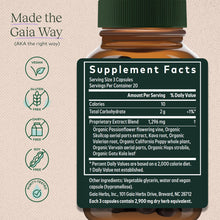 Cargar imagen en el visor de la galería, Gaia Herbs Sound Sleep Natural Sleep Support To Promote Calm
