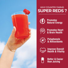 Cargar imagen en el visor de la galería, Country Farms Super Reds Superalimento Energizante De
