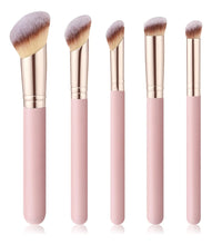 Cargar imagen en el visor de la galería, Juego De 5 Brochas De Maquillaje En Ángulo Brochas De
