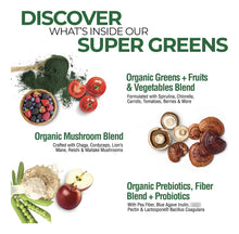 Cargar imagen en el visor de la galería, Country Farms Super Greens Sabor Natural 50 Súper Alimentos

