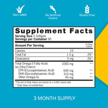 Cargar imagen en el visor de la galería, Qunol Omega 3 Mini Cápsulas Blandas De Aceite De Pescado
