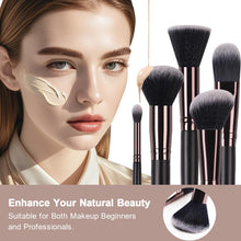 Cargar imagen en el visor de la galería, Real Perfection Juego De 24 Brochas De Maquillaje De Alta
