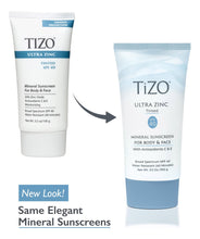 Cargar imagen en el visor de la galería, Tizo Protector Solar Ultra Zinc Tinted SPF 40 Cara y Cuerpo 3.5oz
