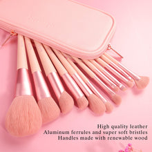 Cargar imagen en el visor de la galería, Juego De Brochas De Maquillaje Con Bolsa De Almacenamiento Y
