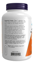 Cargar imagen en el visor de la galería, Now Gaba 750 Mg 200 Cápsulas Vegetales
