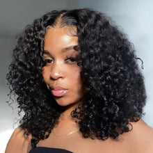 Cargar imagen en el visor de la galería, Pelucas Cortas Estilo Bob De 14 Pulgadas Con Ondas Profundas
