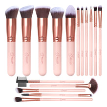 Cargar imagen en el visor de la galería, Bestope Pro Juego De Brochas De Maquillaje 16 Brochas De
