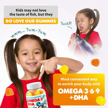 Cargar imagen en el visor de la galería, Dr. Moritz Omega 3 Gomitas Veganas para Niños 90 Und | Sin Aceite de Pescado
