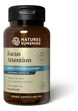 Cargar imagen en el visor de la galería, Natures Sunshine Focus Attention 90 Cápsulas Proporciona

