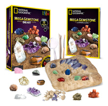 Cargar imagen en el visor de la galería, Mega Gemstone Mine Para Desenterrar 15 Gemas Reales De
