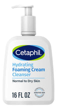 Cargar imagen en el visor de la galería, Cetaphil Gel Limpiador Facial Crema a Espuma | 16 oz | Aloe + Niacinamida + Pantenol
