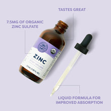 Cargar imagen en el visor de la galería, Vimergy Sulfato De Zinc Orgánico Usda  Suplementos De Zinc
