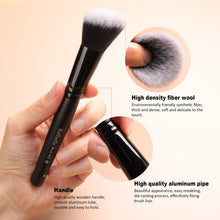 Cargar imagen en el visor de la galería, Zoreya Juego De Brochas De Maquillaje De Pelo Sintético
