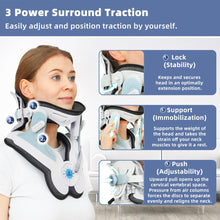 Cargar imagen en el visor de la galería, Dispositivo De Tracción Cervical Para El Cuello Dispositivo
