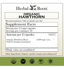 Cargar imagen en el visor de la galería, Herbal Roots Cápsulas Orgánicas De Bayas De Espino  Salud
