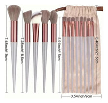 Cargar imagen en el visor de la galería, Generic Ajbeauty Juego De 13 Brochas De Maquillaje
