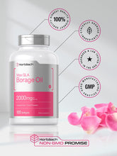 Cargar imagen en el visor de la galería, Horbäach Suplementos De Aceite De Borraja   2000 Mg   120
