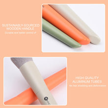 Cargar imagen en el visor de la galería, Kingmas Juego De 3 Brochas Para Base De Maquillaje Kabuki
